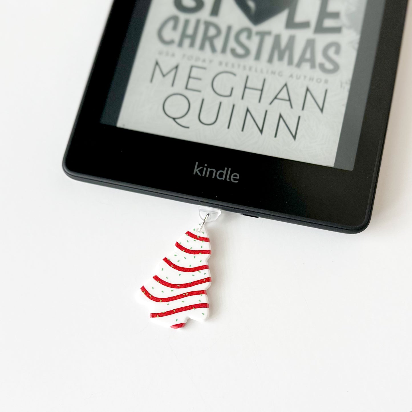 Christmas Cake Charm • Kindle Charm, Dust Plug