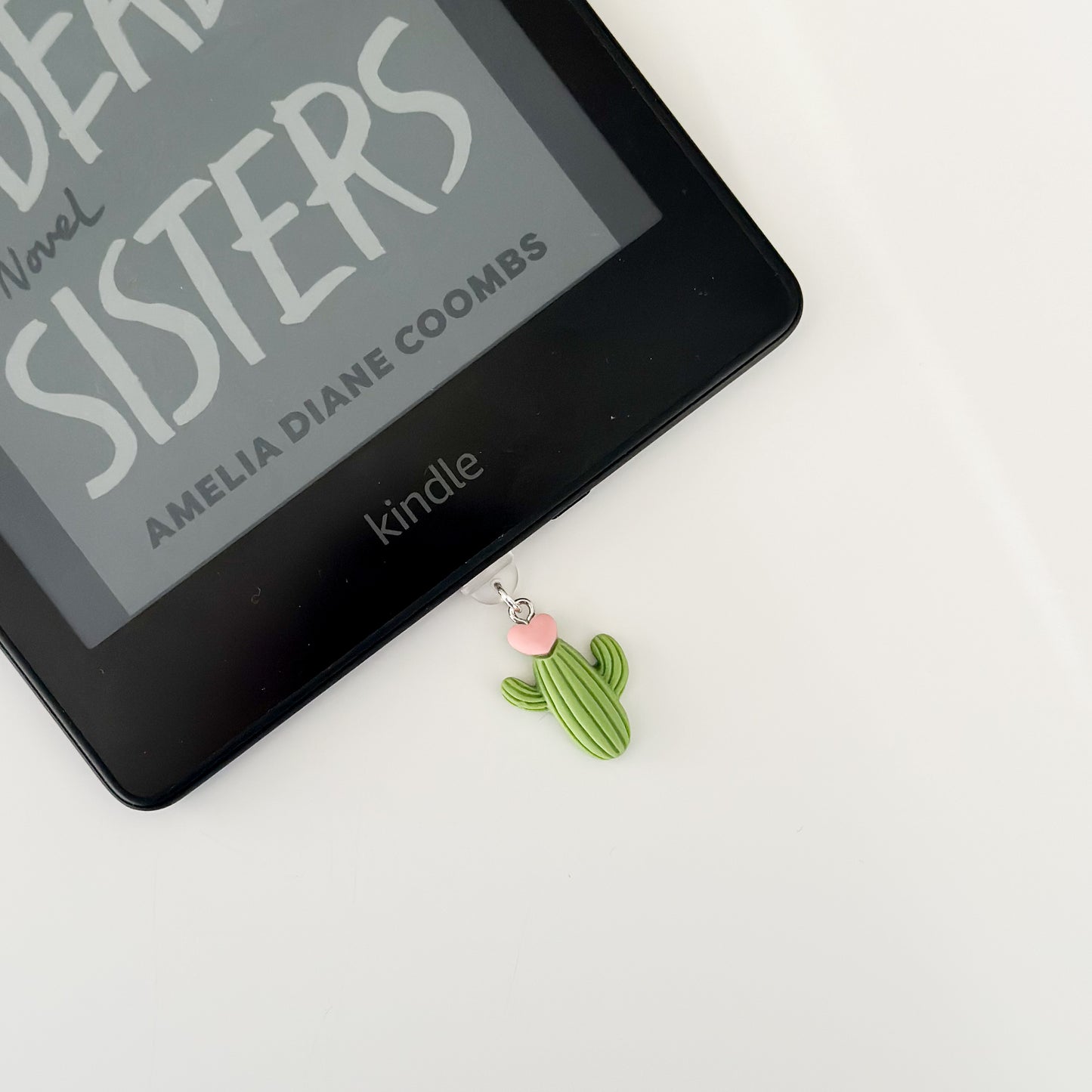 Love Fern (Cactus) Charm • Kindle Charm, Dust Plug