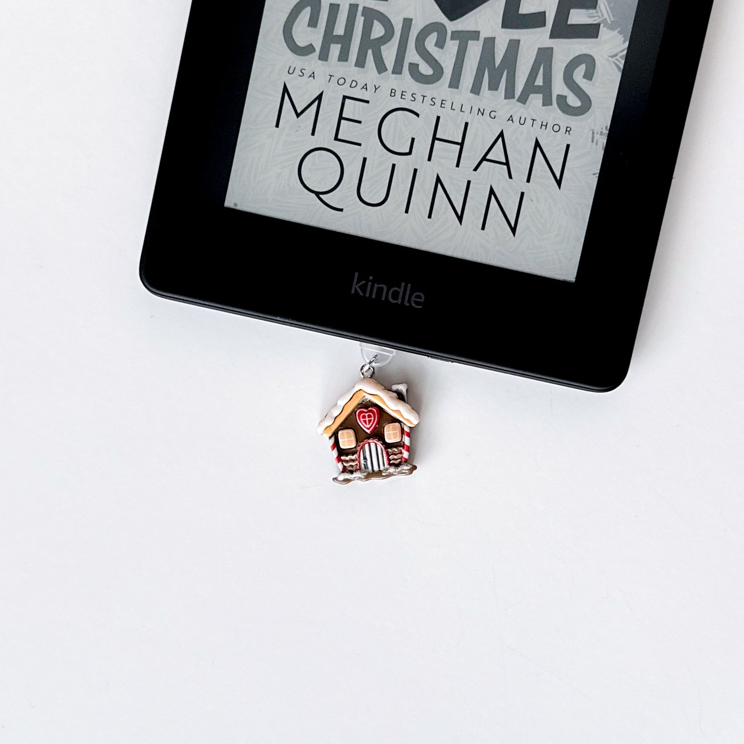 Gingerbread House Charm • Kindle Charm, Dust Plug