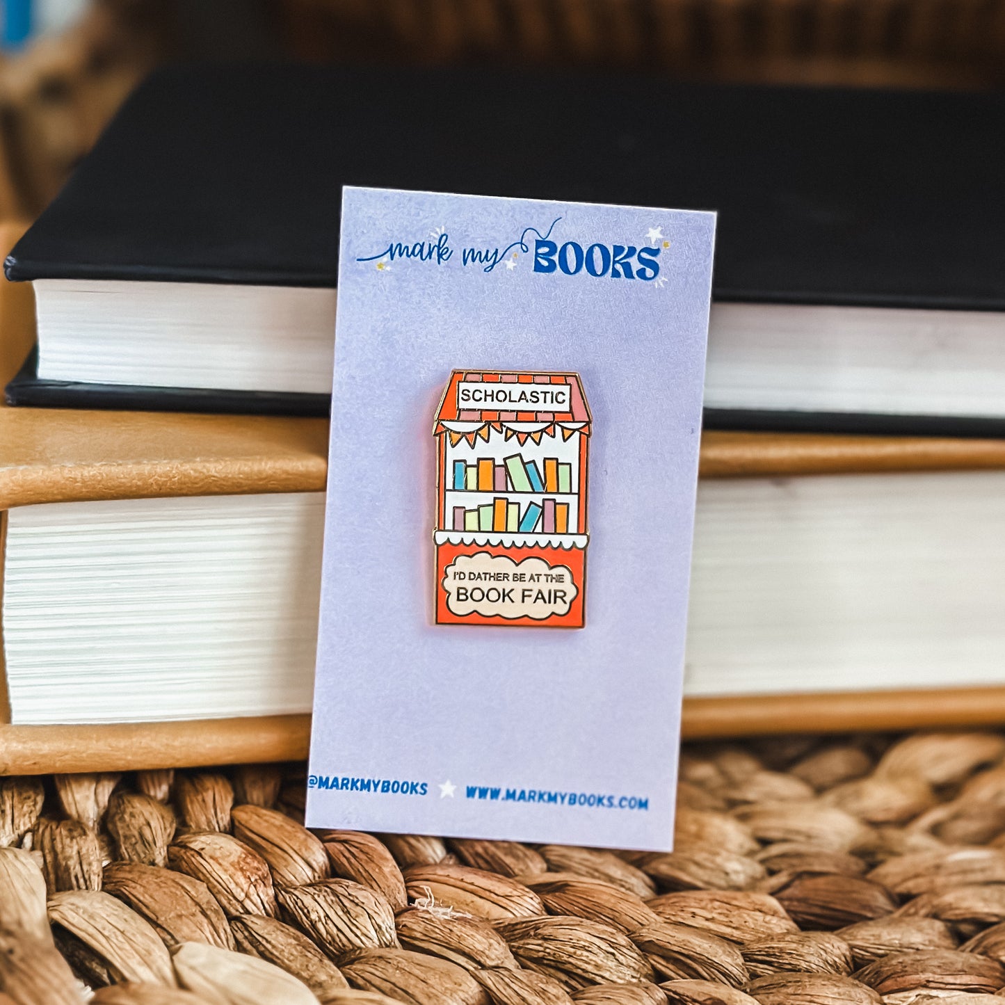 Book Fair • Bookish Pin