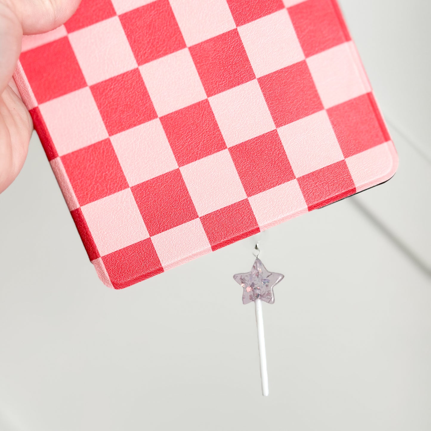 Glitter Star Lollipop Charm • Kindle Charm, Dust Plug