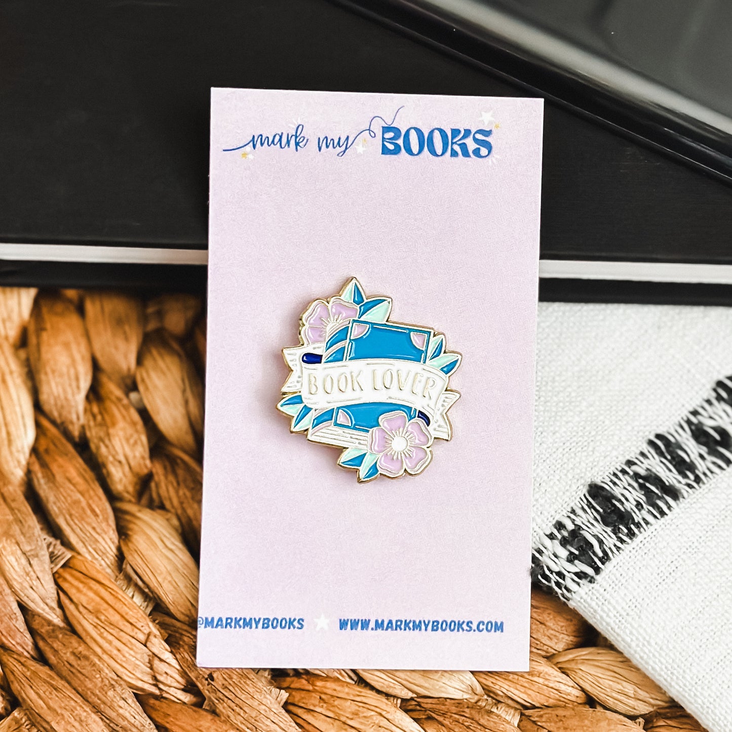 Book Lover • Bookish Pin