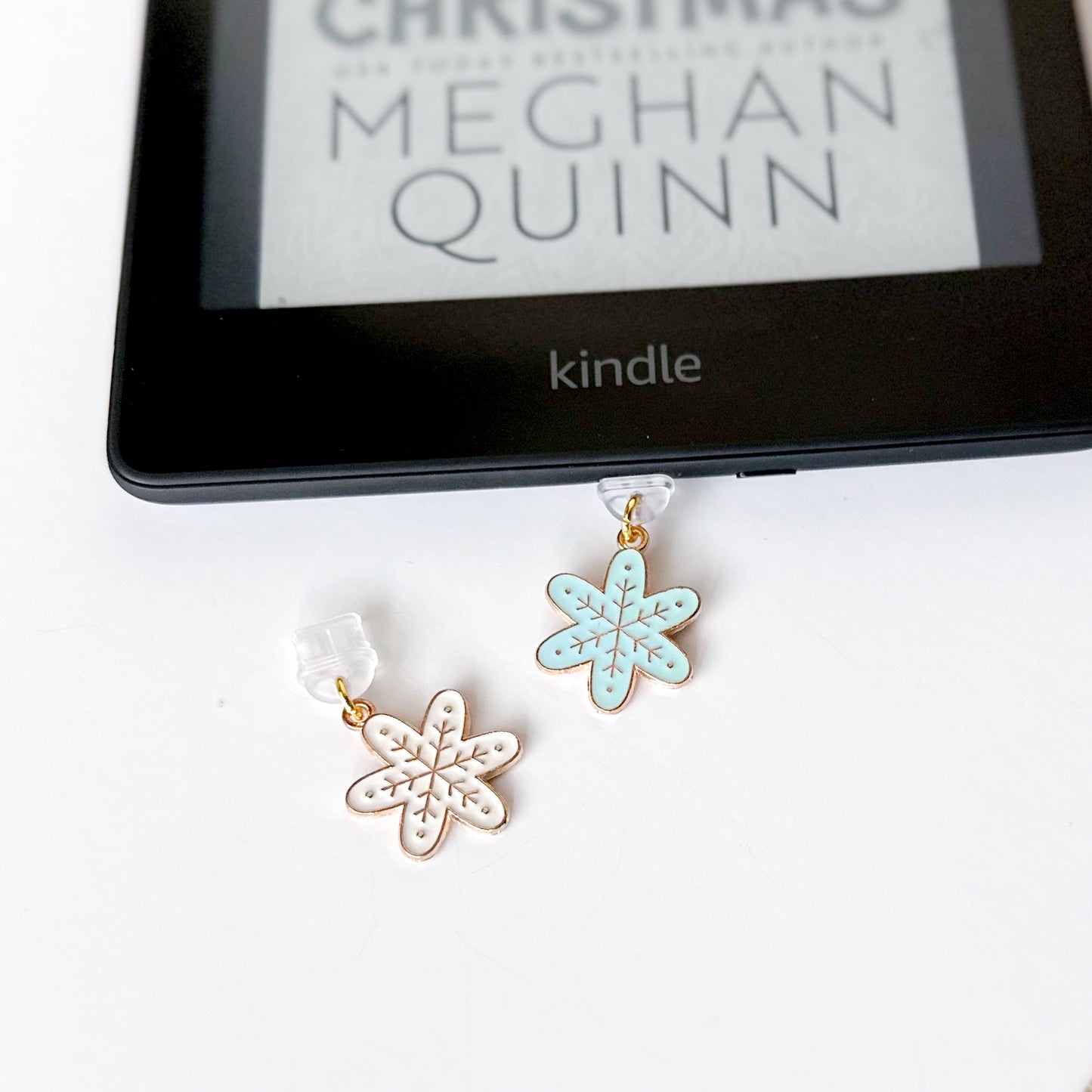 Snowflake Charm • Kindle Charm, Dust Plug Charm