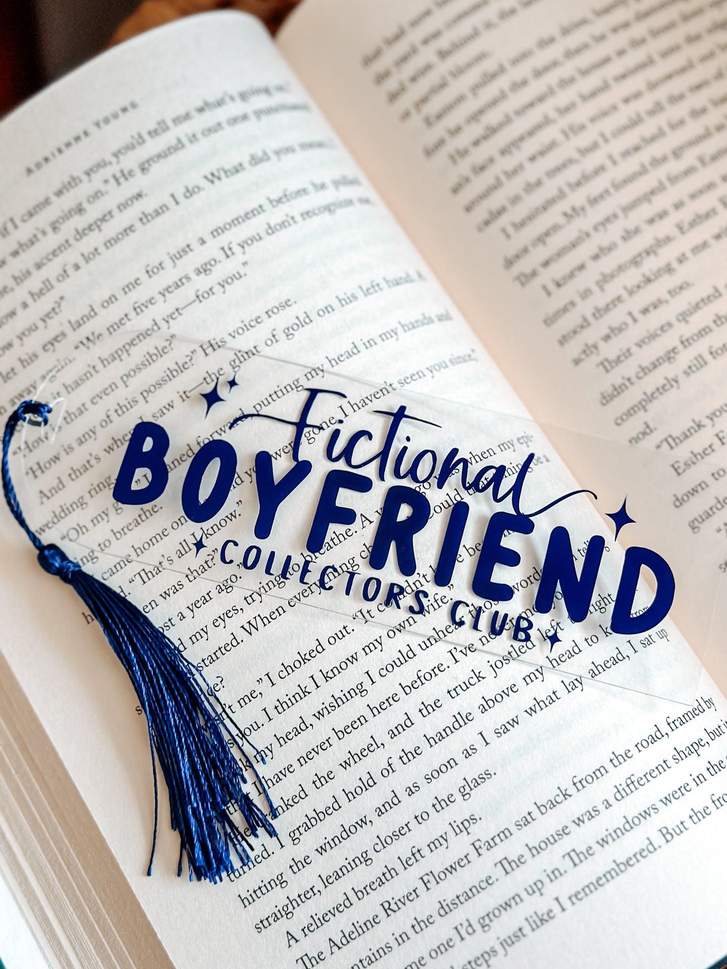 Fictional Boyfriend Collector • Acrylic Bookmark