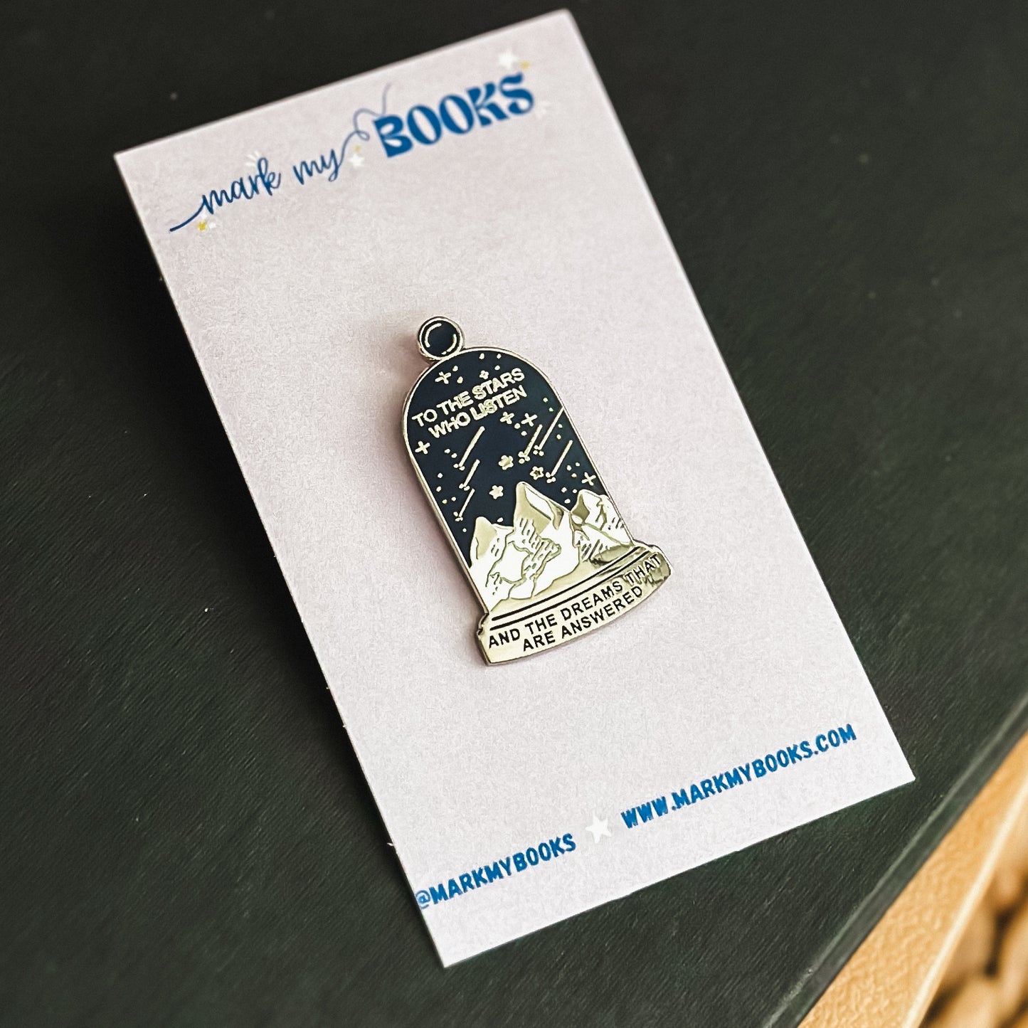 To The Stars Who Listen • Bookish Pin