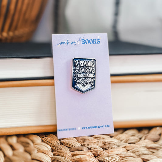 A Thousand Lives • Bookish Pin