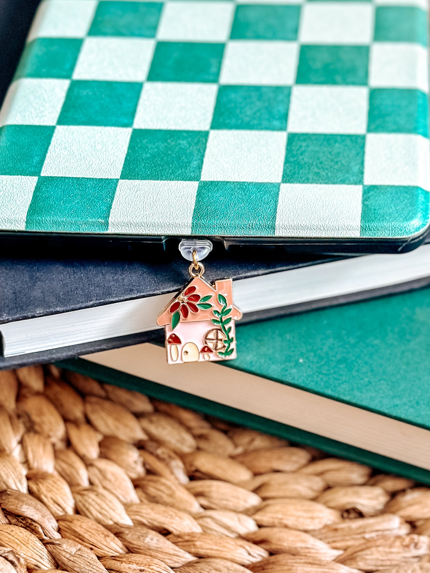 Pink Cottage Charm • Kindle Charm, Dust Plug