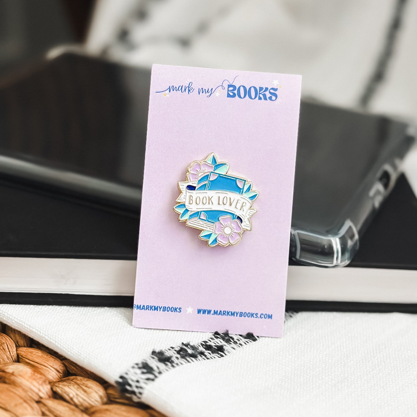 Book Lover • Bookish Pin