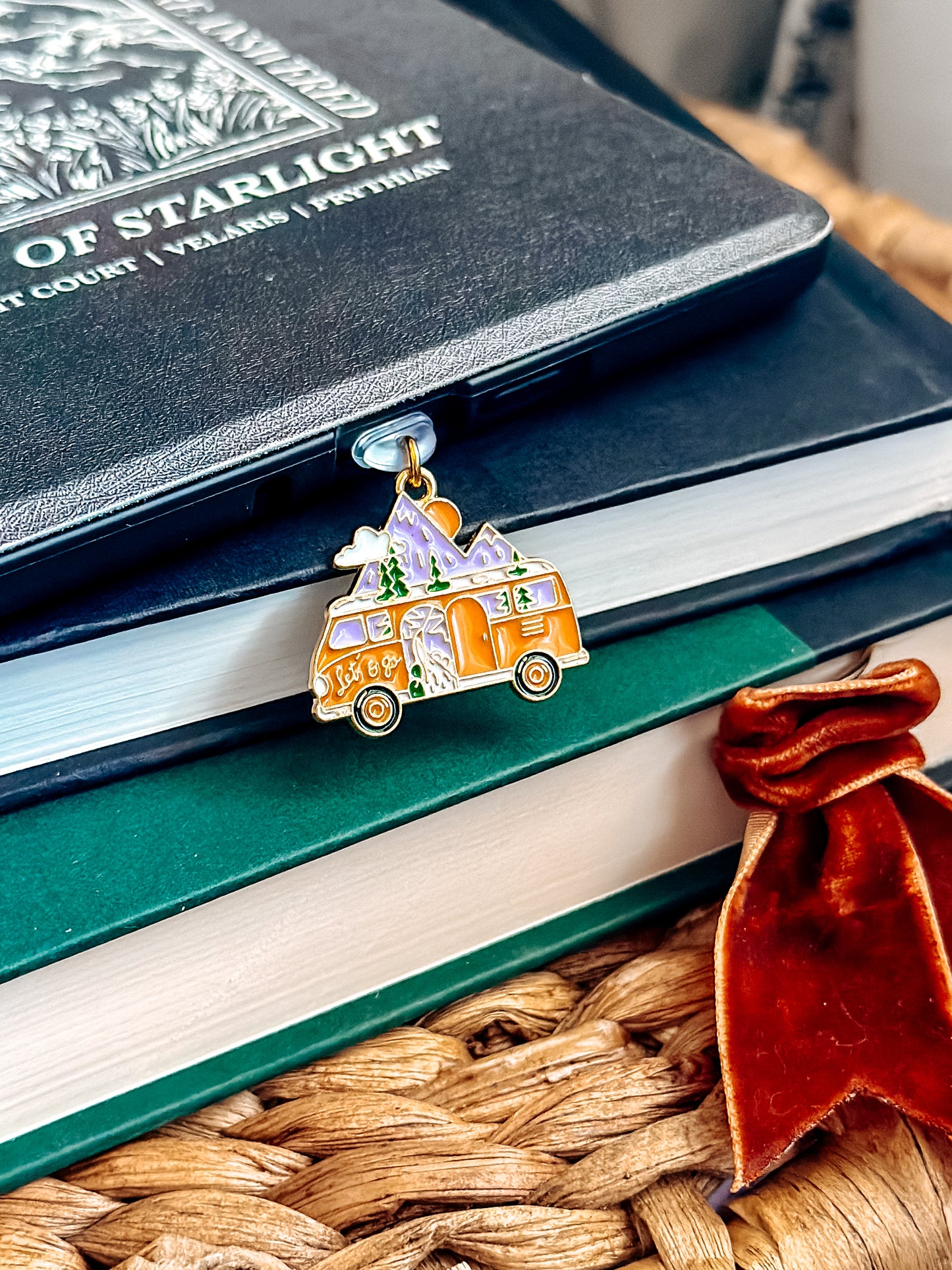 Let's Go Camping Charm • Kindle Charm, Dust Plug