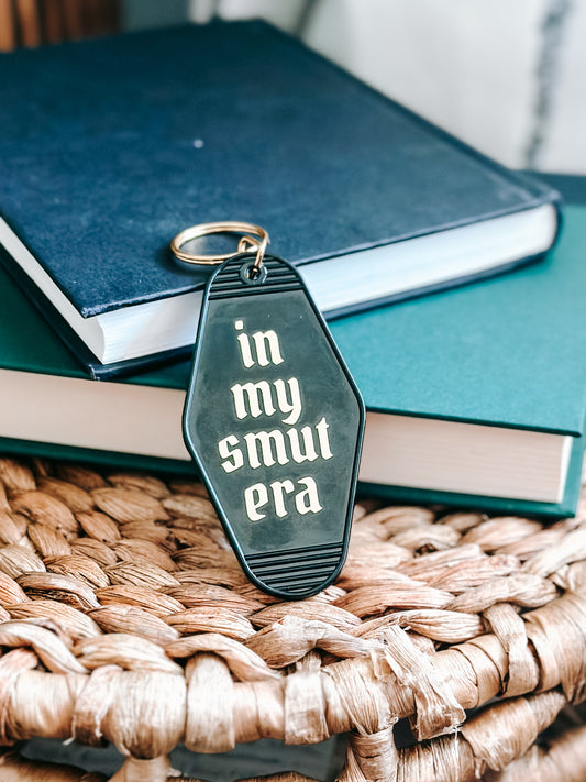 In My Smut Era • Retro Motel Keychain