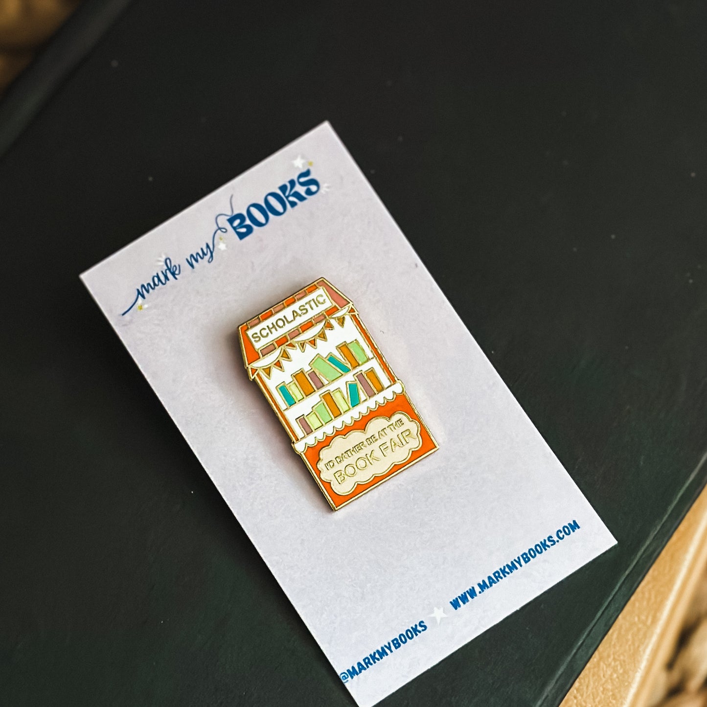 Book Fair • Bookish Pin