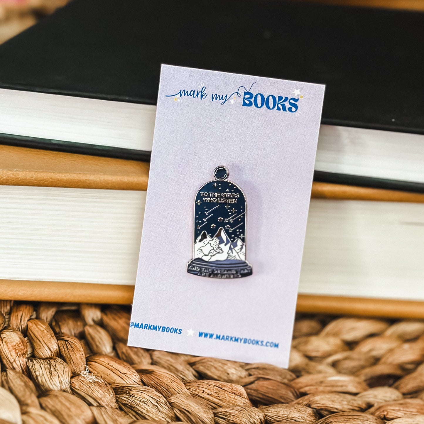 To The Stars Who Listen • Bookish Pin