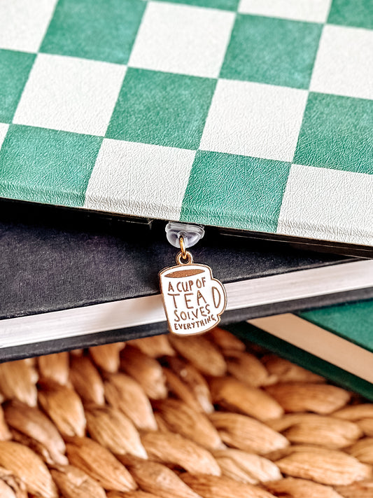 Cuppa Tea Charm • Kindle Charm, Dust Plug