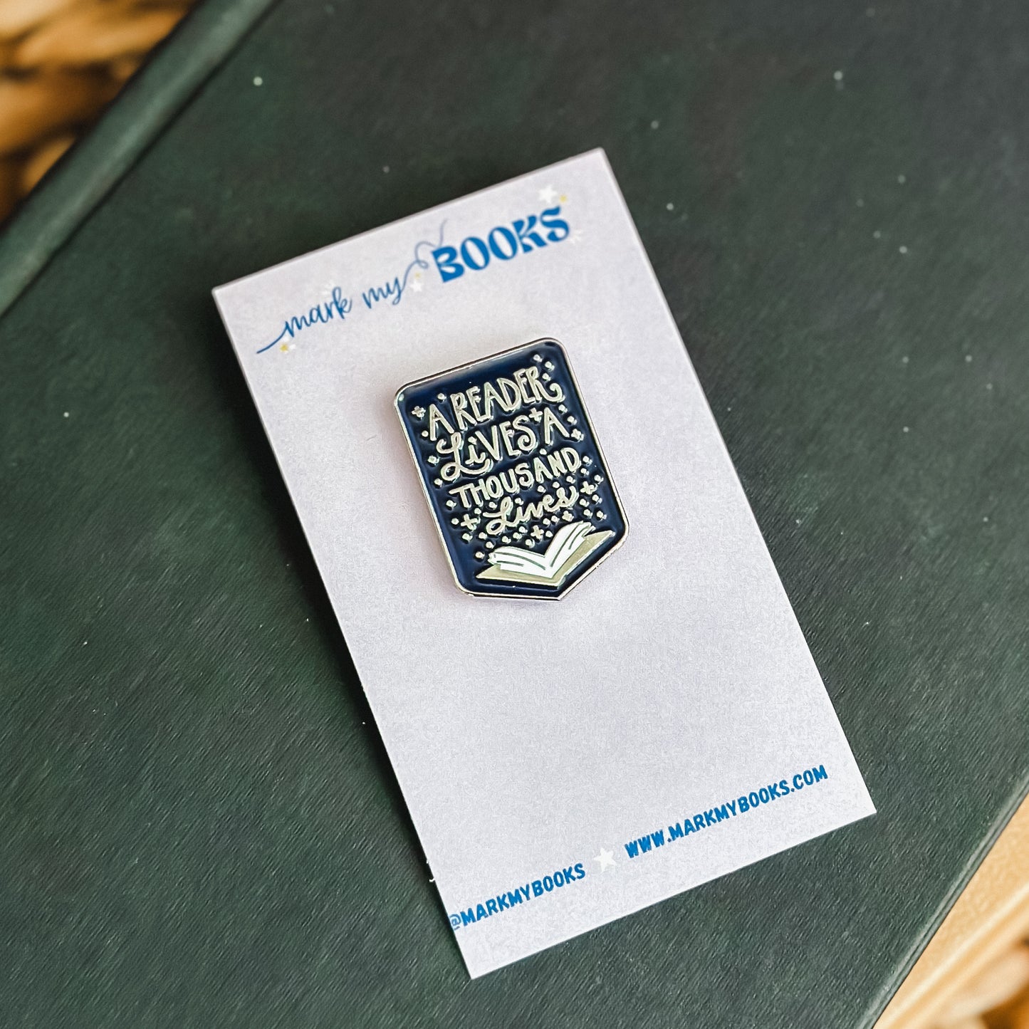 A Thousand Lives • Bookish Pin